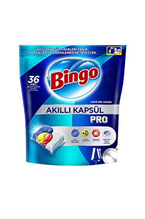 4 ADET   Bingo Akıllı Kapsül Pro 36'lı