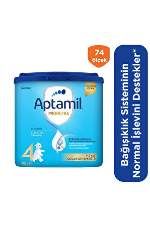4 ADET   Aptamil Pronutra 4 Çocuk Devam Sütü 350 g