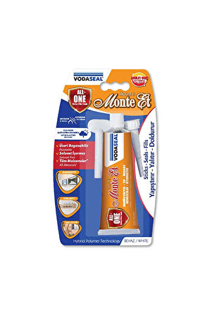 4 ADET   Vodaseal Hiyrid Polymer Beyaz 105 G