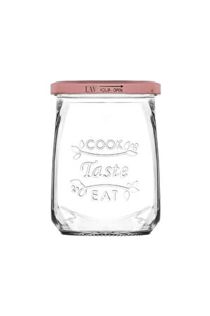 4 ADET   Lav Tasty Kavanoz 500 CC