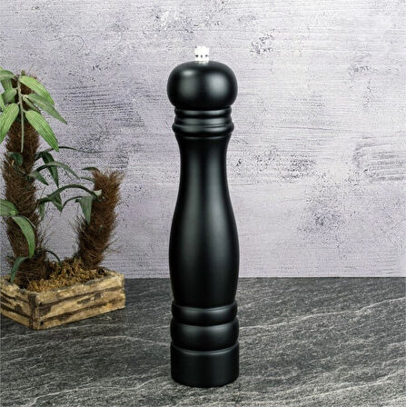 4 ADET   Tohana Ahşap Karabiber Değirmeni 32 cm