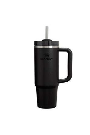 4 ADET   Stanley Quencher Termos Siyah 0,88L