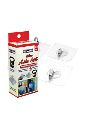 4 ADET   Vodaseal Nano Askı Seti