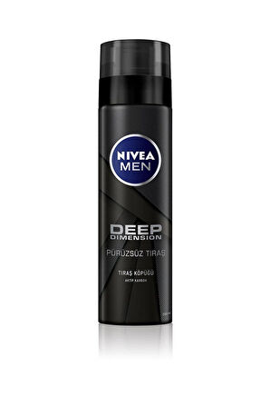 4 ADET   Nivea Men Tıraş Köpüğü Deep 200 ml