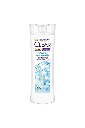 4 ADET   Clear Women Şampuan Hyaluron Nemlendirici Terapi 350 ml