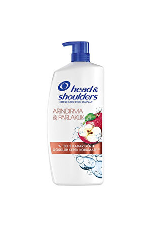 4 ADET   Head and Shoulders Arındırma ve Parlaklık Şampuan 800 ml