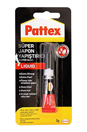 4 ADET   Patex Japon Yapıştırıcı 3 G