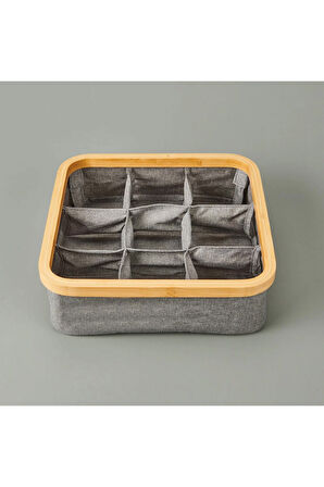 4 ADET   Arow 9 Bölmeli Katlanır Sepet