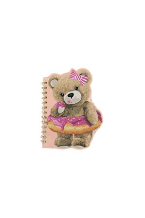 4 ADET   Lilamor Cute Bear Spr. Defter 10,5x14,5 60 syf