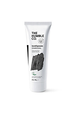4 ADET   Humble Vegan Diş Macunu (Kömür) 75 ml