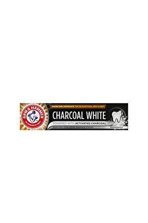 4 ADET   Arm & Hammer Charcoal White Natural Diş Macunu 75 ml