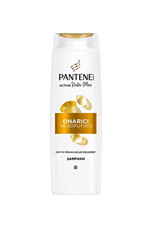 4 ADET   Pantene Onarıcı Bakım 1+1 400 ml Şampuan