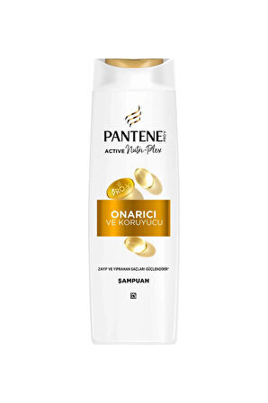 4 ADET   Pantene Onarıcı Bakım 1+1 400 ml Şampuan