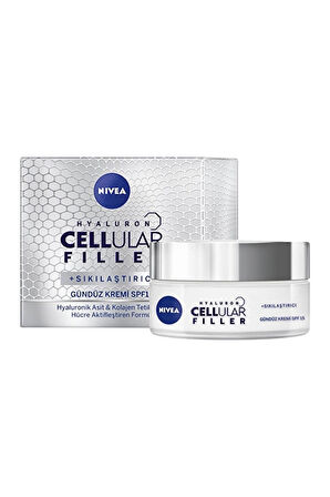 4 ADET   Nivea Visage Cellular Anti Age Gündüz Kremi 50 Ml