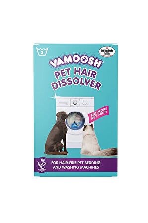 4 ADET   Vamoosh Evcil Hayvan Tüyü Temizleyici Toz Deterjan 3'lu