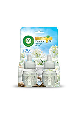 4 ADET   Air Wick Elektrikli Yedek Temizlik Esintisi 2'li