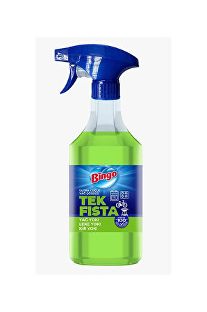 4 ADET   Bingo Tek Fısta Ultra Yağ Çözücü Sprey 900 Ml