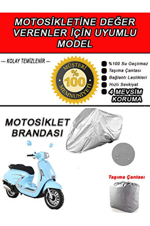 RKS BITTER-Uyumlu Motosiklet Brandası-Miflonlu,Kaliteli