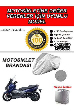 SYM MAXSYM-Uyumlu Motosiklet Brandası-Miflonlu,Kaliteli