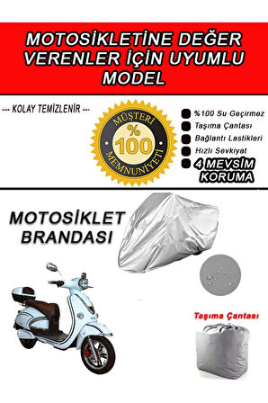 KRAL BETA-Uyumlu Motosiklet Brandası-Miflonlu,Kaliteli