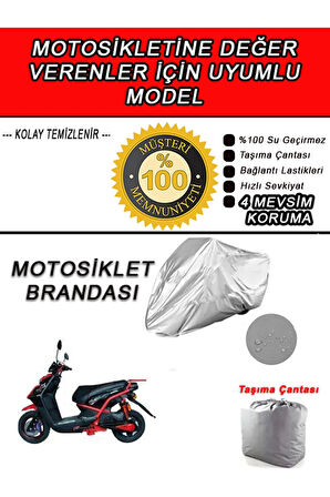 KRAL EROS-Uyumlu Motosiklet Brandası-Miflonlu,Kaliteli