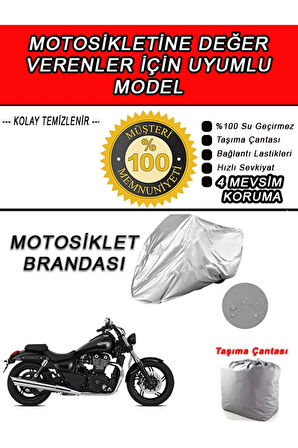 TRUIMPH THUNDERBIRD-Uyumlu Motosiklet Brandası-Miflonlu,Kaliteli