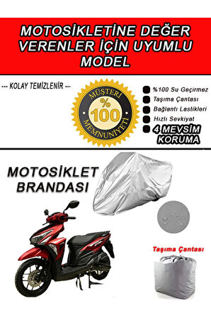 FEILING JL150T-Uyumlu Motosiklet Brandası-Miflonlu,Kaliteli