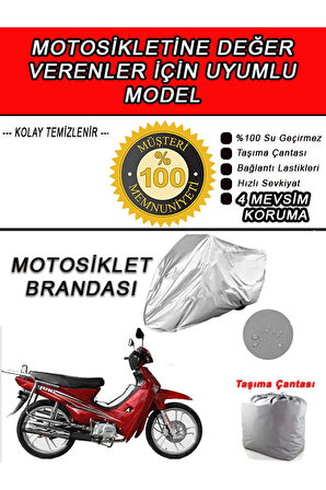 YUKI XGJ-Uyumlu Motosiklet Brandası-Miflonlu,Kaliteli