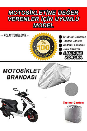 RUTEC BADI-Uyumlu Motosiklet Brandası-Miflonlu,Kaliteli