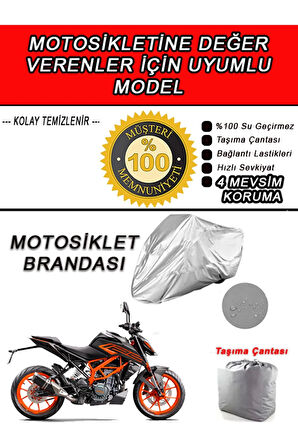 KTM 125-Uyumlu Motosiklet Brandası-Miflonlu,Kaliteli