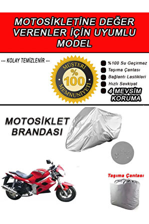 MOTORAN ROBUSTO-Uyumlu Motosiklet Brandası-Miflonlu,Kaliteli