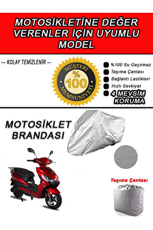 STMAX NOVA-Uyumlu Motosiklet Brandası-Miflonlu,Kaliteli