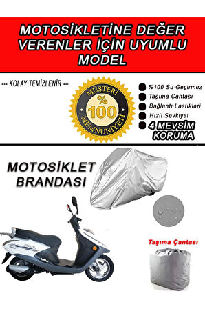 KRAL SPICA-Uyumlu Motosiklet Brandası-Miflonlu,Kaliteli