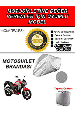 SPADA X-FIRE-Uyumlu Motosiklet Brandası-Miflonlu,Kaliteli