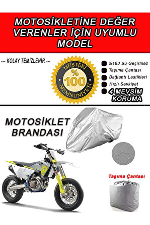 HUSQVARNA FS-Uyumlu Motosiklet Brandası-Miflonlu,Kaliteli