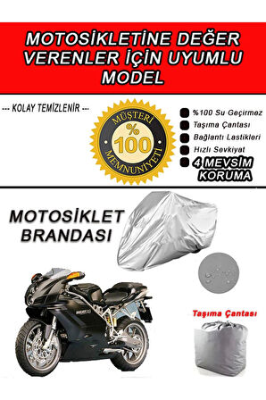 DUCATI 749-Uyumlu Motosiklet Brandası-Miflonlu,Kaliteli