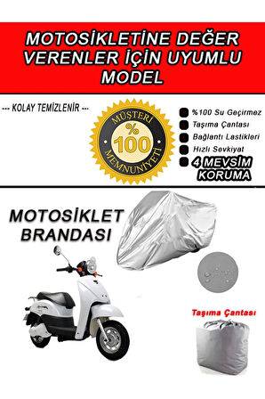 VITELLO LIKYA-Uyumlu Motosiklet Brandası-Miflonlu,Kaliteli