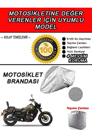 UM RENEGADE-Uyumlu Motosiklet Brandası-Miflonlu,Kaliteli