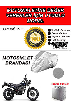 HYOSUNG KARION-Uyumlu Motosiklet Brandası-Miflonlu,Kaliteli