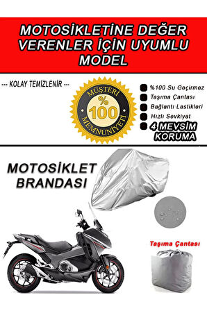 HONDA INTEGRA-Uyumlu Motosiklet Brandası-Miflonlu,Kaliteli