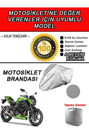 KAWASAKI Z300-Uyumlu Motosiklet Brandası-Miflonlu,Kaliteli