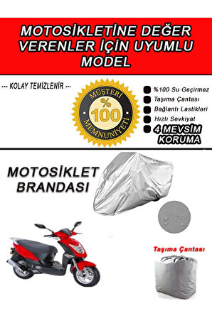 MOTORAN SPRINT-Uyumlu Motosiklet Brandası-Miflonlu,Kaliteli