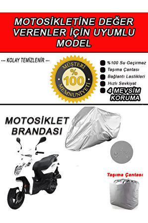 SYM X-PRO-Uyumlu Motosiklet Brandası-Miflonlu,Kaliteli