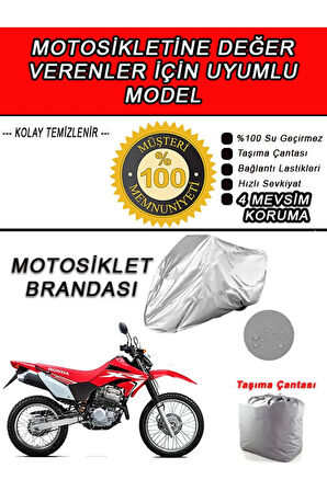 Honda Xl 185 S-Uyumlu Motosiklet Brandası-Miflonlu,Kaliteli