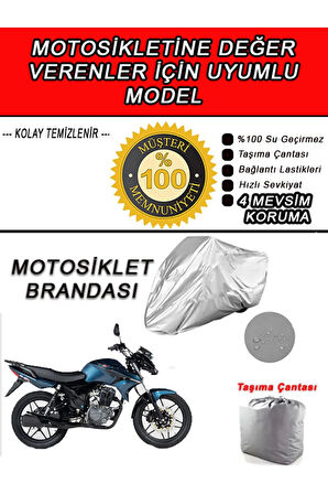 KUBA RK-Uyumlu Motosiklet Brandası-Miflonlu,Kaliteli