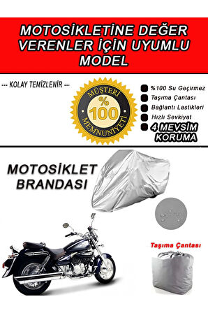 HYOSUNG GV250N-Uyumlu Motosiklet Brandası-Miflonlu,Kaliteli