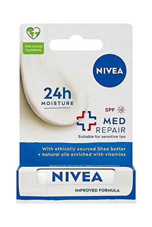 Nivea Lip Dudak Bakım Kremi Med