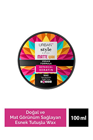 Urban Care Style G. Wax Matte Doğal Görünüm 100ml