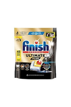 Finish Tablet Ultimate Plus 45'li Limon