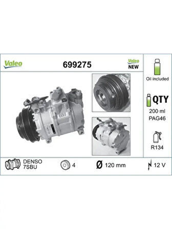 KLIMA KOMPRESORU PASSAT 9705 A8 9403 A4 9801